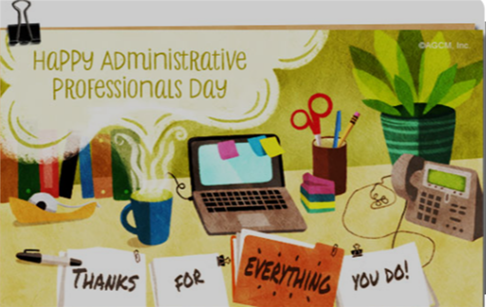  Administrative Professionals colorful image